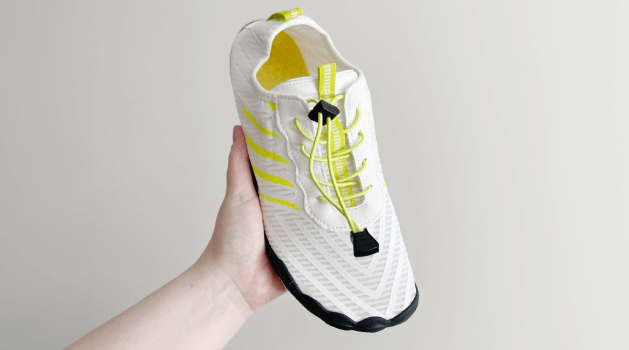 Grounded Footwear Features